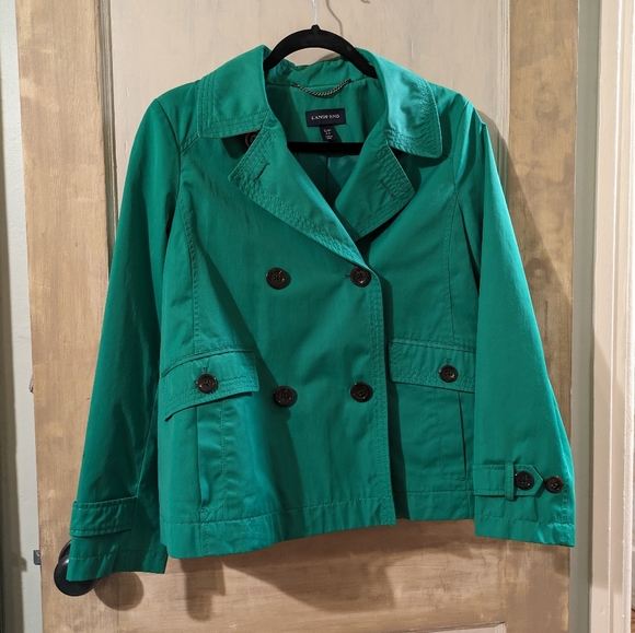 Lands'End Rain Jacket - Picture 2 of 5